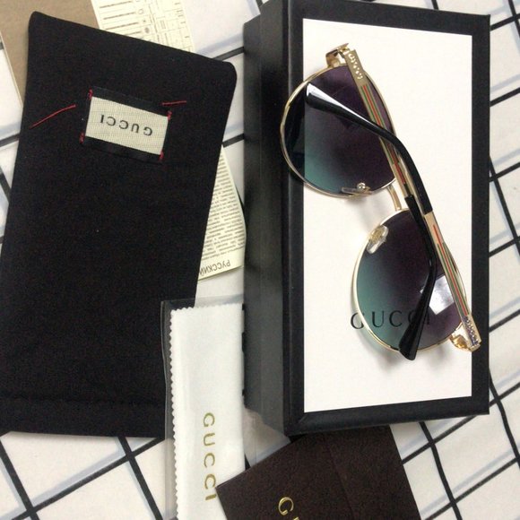 Women's sunglasses gradient gucci - Picture 7 of 7